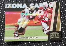 2011 Panini Threads - Marques Colston - Century Proof Silver - 130/250 - #94