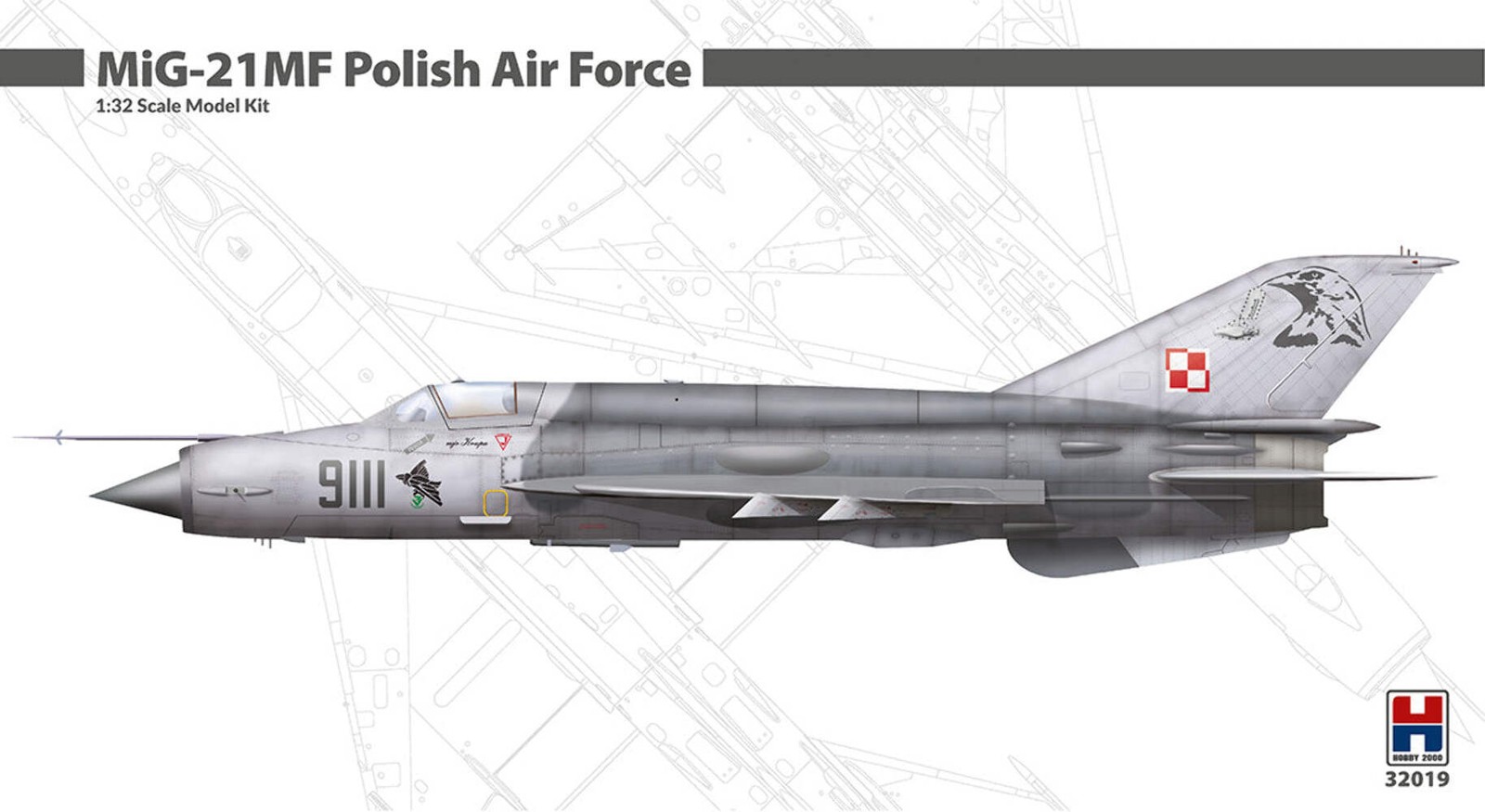 Hobby 2000 32019 1:32 Mikoyan MiG-21MF Polish Air Force