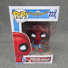 Funko Pop! Vinilo: Spider-Man: Homecoming Homemade Suit Figura 222
