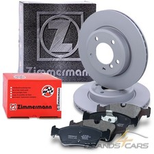 ZIMMERMANN BREMSSCHEIBEN + BELÄGE VORNE FÜR BMW 3-ER E46 320 BJ AB 01-