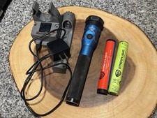 Streamlight Stinger LED HL Blue Rechargeable Flashlight 800 Lumens