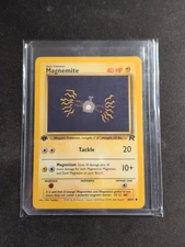 Magnemite 60/82 Team Rocket Regular 1st Edition 