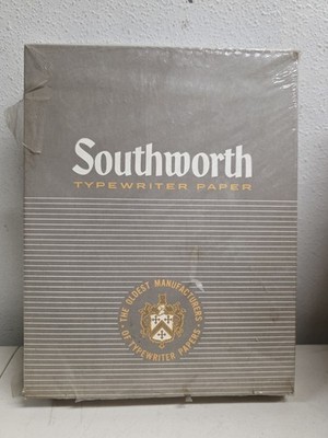 Southworth 82C Typewriter Paper Manifold Green 8.5x11 1000 Sheets