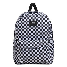 Image of Vans Old Skool Grom YOUTH Check Backpack Checkerboard Black White