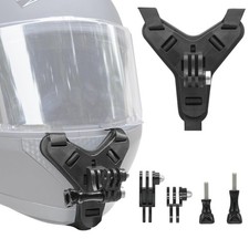 Haoyou Helmet Chin Mount Strap Compatible with Gopro Hero 13 12 11 10 9 8 7 and
