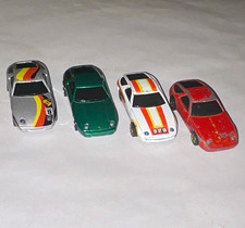 1980s Hot Wheels P-928 Porsche Lot of 4 White Silver Red Green Hong Kong China