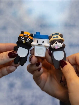 Dutch Bros Dutch Buddy Mystery Mini Figurine (Price is for one)