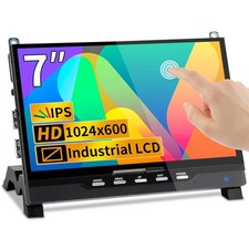 7 Inch HDMI Touchscreen Display Compatible with Raspberry Pi 5,1024x600 Pixel...