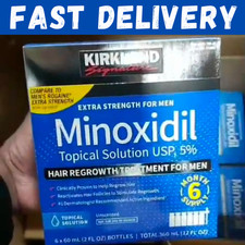 6 Month KIRKLAND MINOXIDIL 5 FOAM Hair Regrowth Exp 04/2027 SEALED