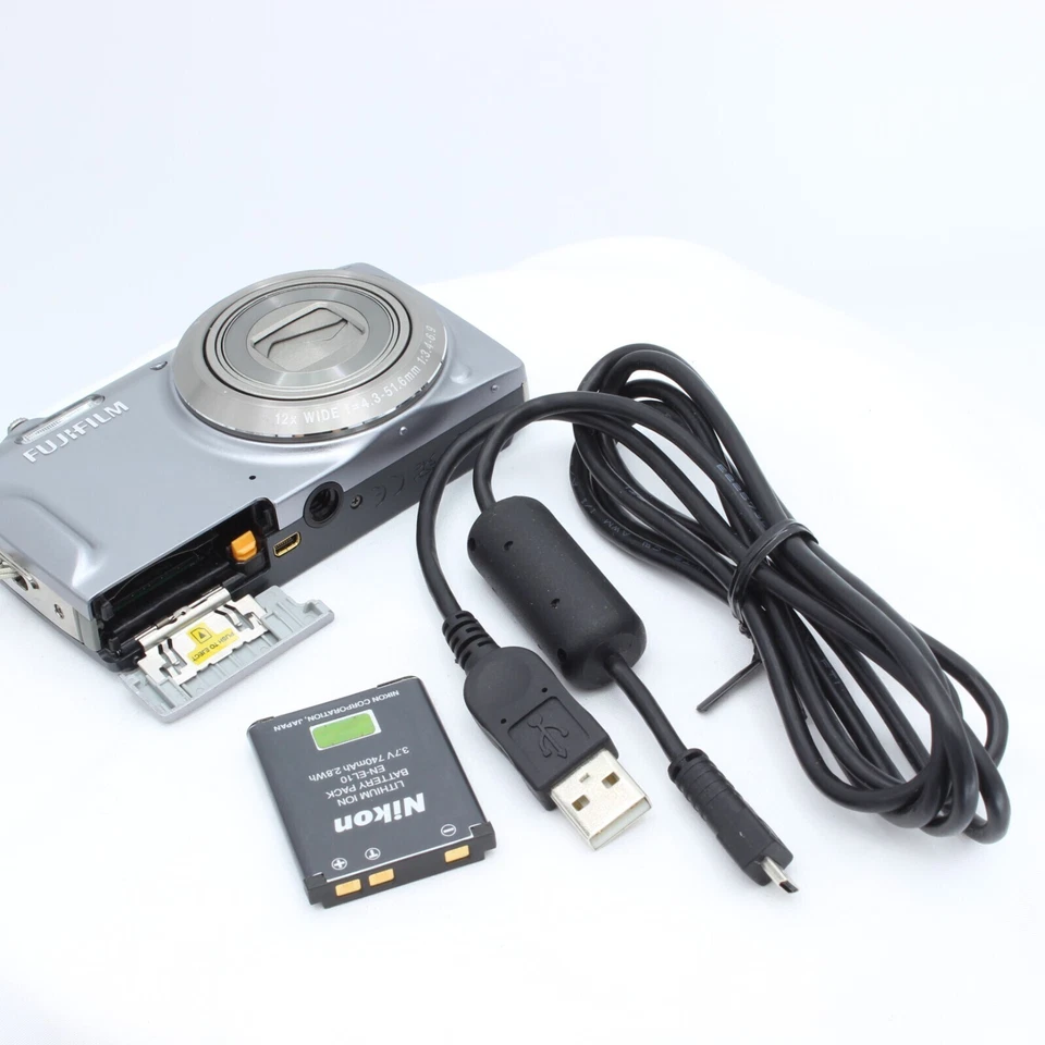 Fujifilm Digitalkamera | FinePix T500 | 16 MP, 12x Opt. Zoom, Silber, HDMI Typ D - Bild 2 von 4