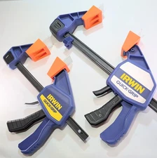 Decking Tool Clamp Adapter for Irwin, DeWalt & Jorgensen Bar Clamps 2- Pack