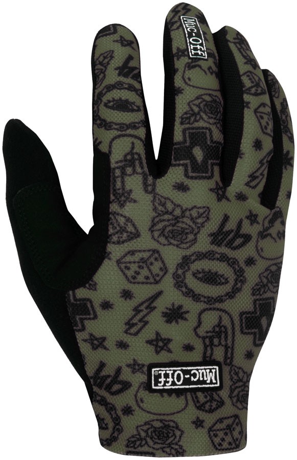 Muc-Off Summer Lightweight Mesh Rider Gloves Full Finger X-Large Green Unisex 8390₽