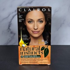 Clariol Natural Instincts Ammonia-Free Hair Color #4 (Former #28) DARK BROWN