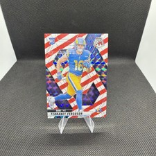 2025 Mosaic Terrance Ferguson Red & White Stripe (RC) 364 Rookie Short Print 