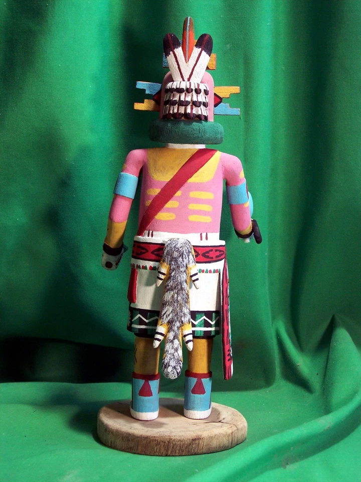 Muñeca Hopi Kachina - Corona Cruz Kachina por Conrad Torivio - ¡Muy rara! Foto 3 de 4