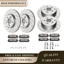 Front Rear Rotors And Brakes Pads Kits Fit For 2011 2012 2013 2014 Honda Odyssey Front Rear Rotors And Brakes Pads Kits Fit For 2011 2012 2013 2014 Honda Odyssey