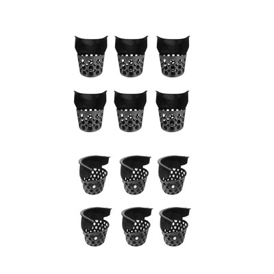 6Pcs Billard Pool Tisch Taschen Schwarz Net Taschen Snooker Tisch Ersatz