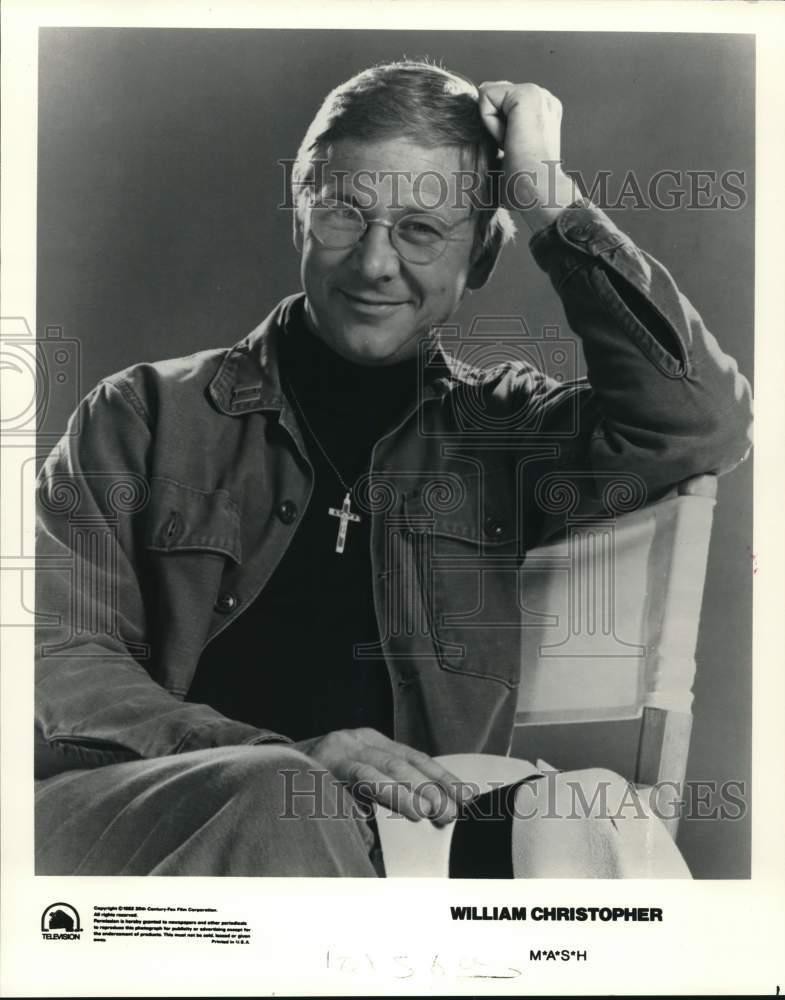 Press Photo William Christopher stars in M*A*S*H - lrp33812