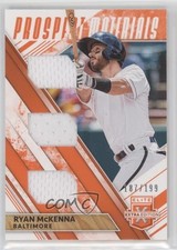 2019 Elite Extra Edition Triple Prospect Materials Orange /199 Ryan McKenna rf2