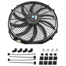 16 Inch Universal Slim Fan Push Pull Electric Radiator Cooling 12v Mount Kit 16 Inch Universal Slim Fan Push Pull Electric Radiator Cooling 12v Mount Kit