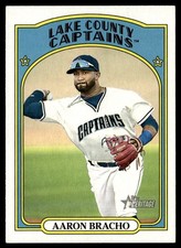 2021 Topps Heritage Minor League Aaron Bracho Lake County Captains #166