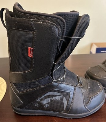 Flow VEGA BOA Men's Snowboard Boots Boa Black Snowboarding | eBay