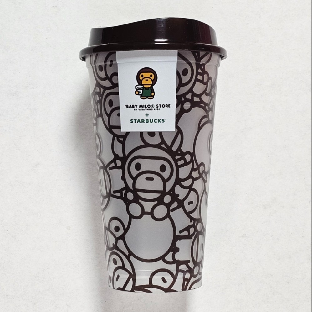Starbucks Korea x BAPE Baby Milo Reusable Cup Limited Edition
