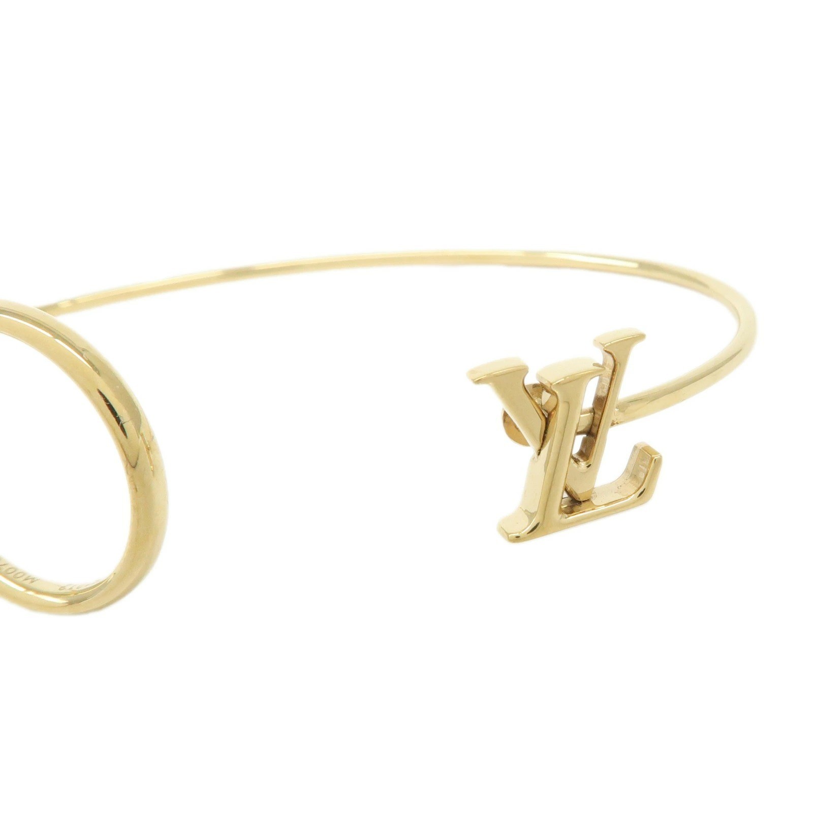 Auth Louis Vuitton LV Eclipse Rigid Bangle Bracel… - image 7