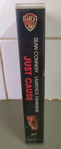 JUST CAUSE - FACTORY SEALED PAL VHS - SEAN CONNERY+ LAURENCE FISHBURNE 1995 WB - Picture 3 of 4