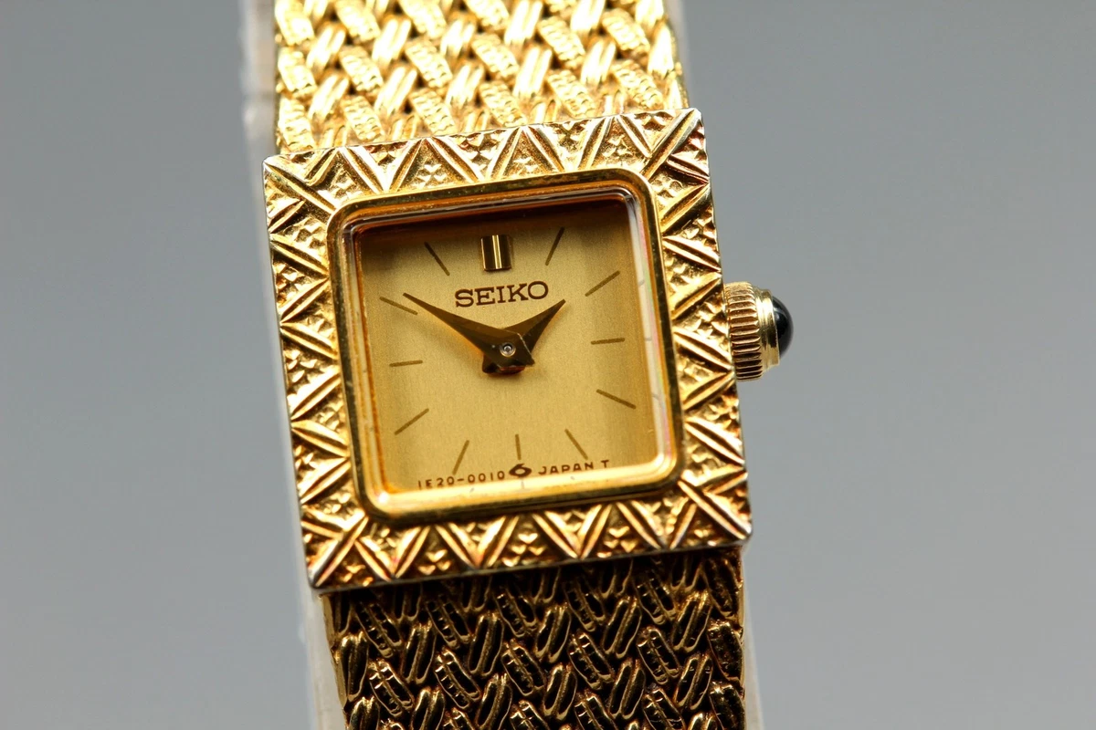 Seiko Gold Plated Band Women Analog Wristwatches for sale | eBay