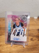 2025 Leaf Metal Women Of Sport Auto LFG! Pink Crystal - Hailey Van Lith 2/2