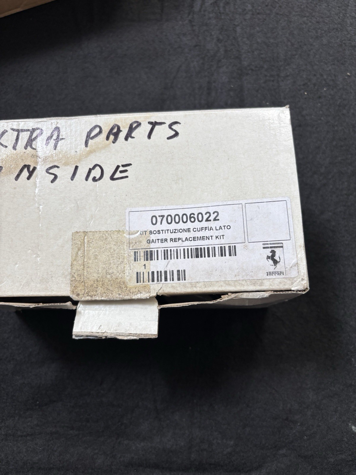 Ferrari Gaiter Replacement Kit 348/355 (070006022) Genuine Ferrari Part