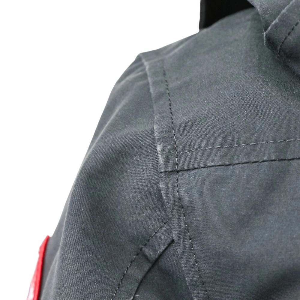 CANADA GOOSE RIDEAU hooded down coat 3800L Size S/P Black Women's clothing thumbnail 15