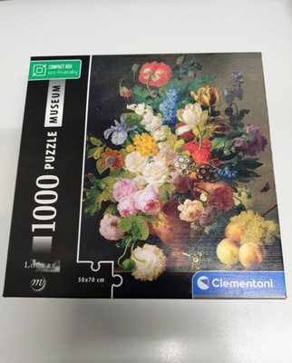 Puzzle 1000 Teile Blumen Clementoni 50 x 70 cm