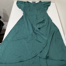 Taliesa Emerald Gren Holiday Long Dress 16