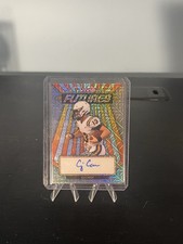 2024 Leaf Vivid CJ Carr Futures Silver Mojo Auto Rookie /9 #VF-CJC Notre Dame