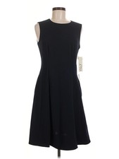 NWT Eliza J Women Black Cocktail Dress 8