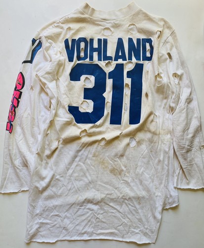 Rare Vintage 90s Motocross Tallon Vohland Race Worn Yoko Jersey Shirt California