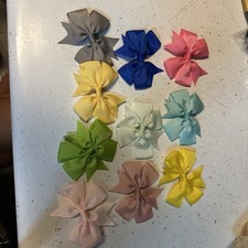 10 Baby/ Little Girl Bows NEW 