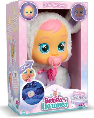 Goodnight Coney Cry Babys interaktive Schlafenszeit weinende Puppe Alter 18m + 93140