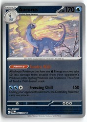 Aurorus 024/088 Reverse Holo Rare Perfect Order
