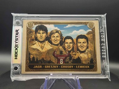 RUSHMORE SNUBS: OVECHKIN LIMITED EDITION CUSTOM HOCKEY CARD #'D /50
