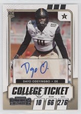 2021 Panini Contenders Draft Picks College Ticket Dayo Odeyingbo #232 Auto 1cc5