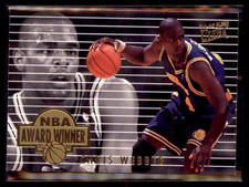 1994 Fleer Ultra Basketball Award Winner Chris Webber Warriors 4