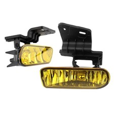 Amber Lens Fog Lights Fits for Chevrolet 99-02 Silverado 1500 & 2500, 00-02 S...
