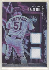 2020 Panini Diamond Kings DK Materials Brusdar Graterol #DKM-BG y0i