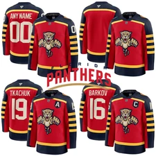 Men's Panthers 2026 Red Winter Classic Stitched Jersey