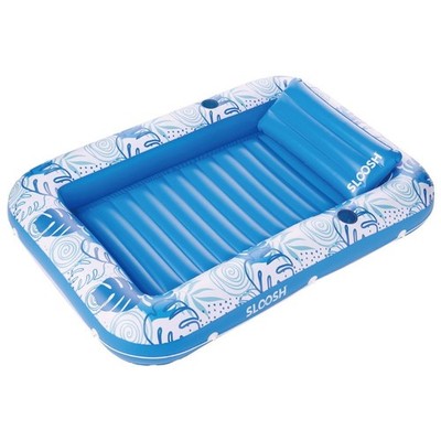 Sloosh Inflatable Tanning Pool Lounger Float