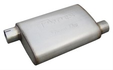 Pypes Muffler Street Pro Series Stainless 3 Offset Inlet3 Offset Outlet Ea Pypes Muffler Street Pro Series Stainless 3 Offset Inlet3 Offset Outlet Ea