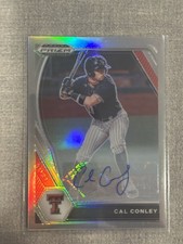 2021 Panini Prizm Draft Picks - Cal Conley #PDP126 Silver Prizm Autographs (AU,
